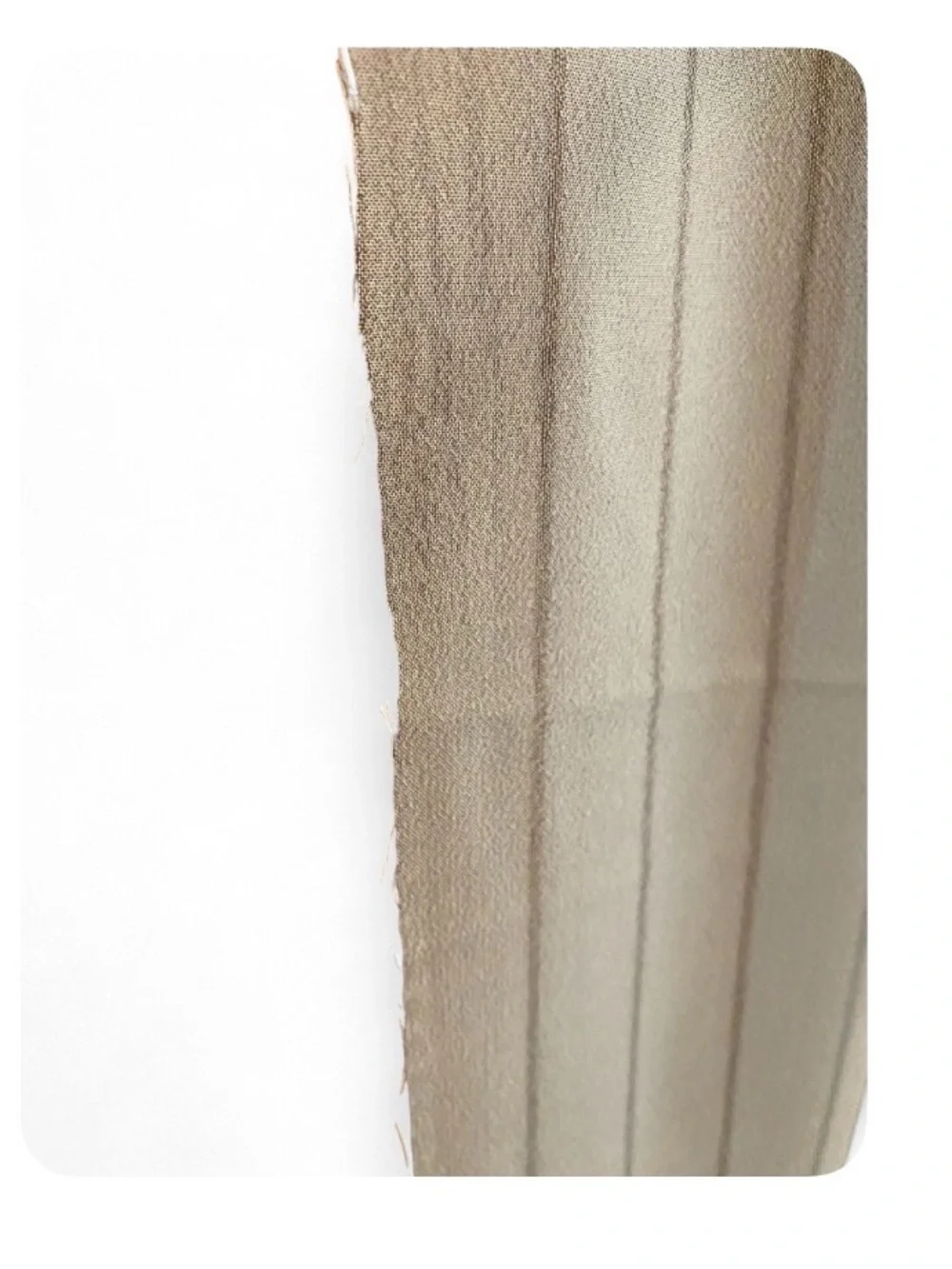 Makenzie Voile Sheer Curtains 4 Panels 54Wx63L Slate Gray Pinstripe Rod Pocket